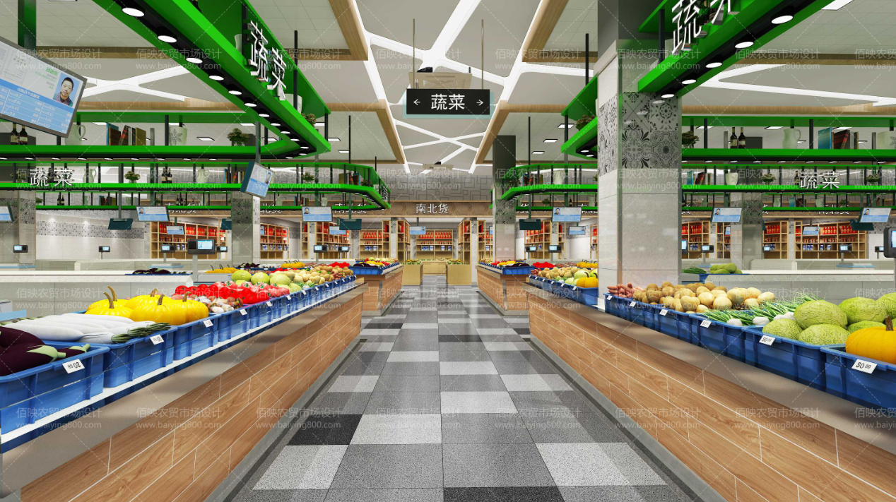 农贸市场建筑设计