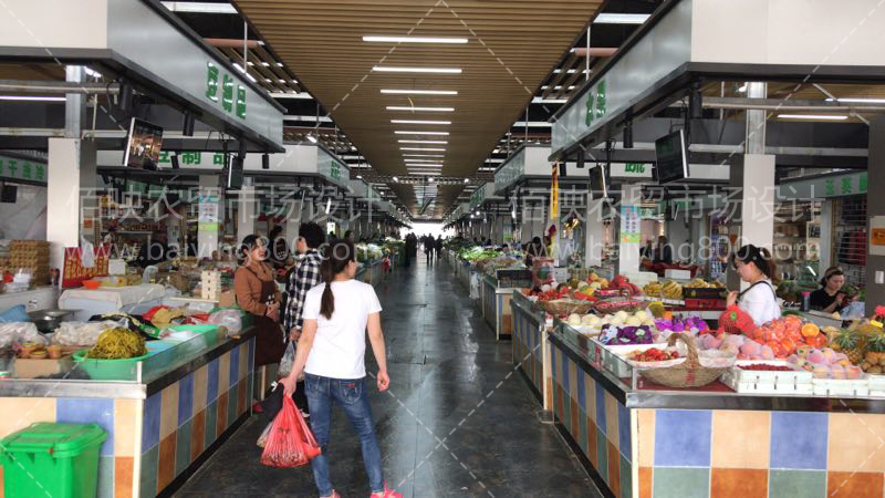 农贸市场柜台分类设计