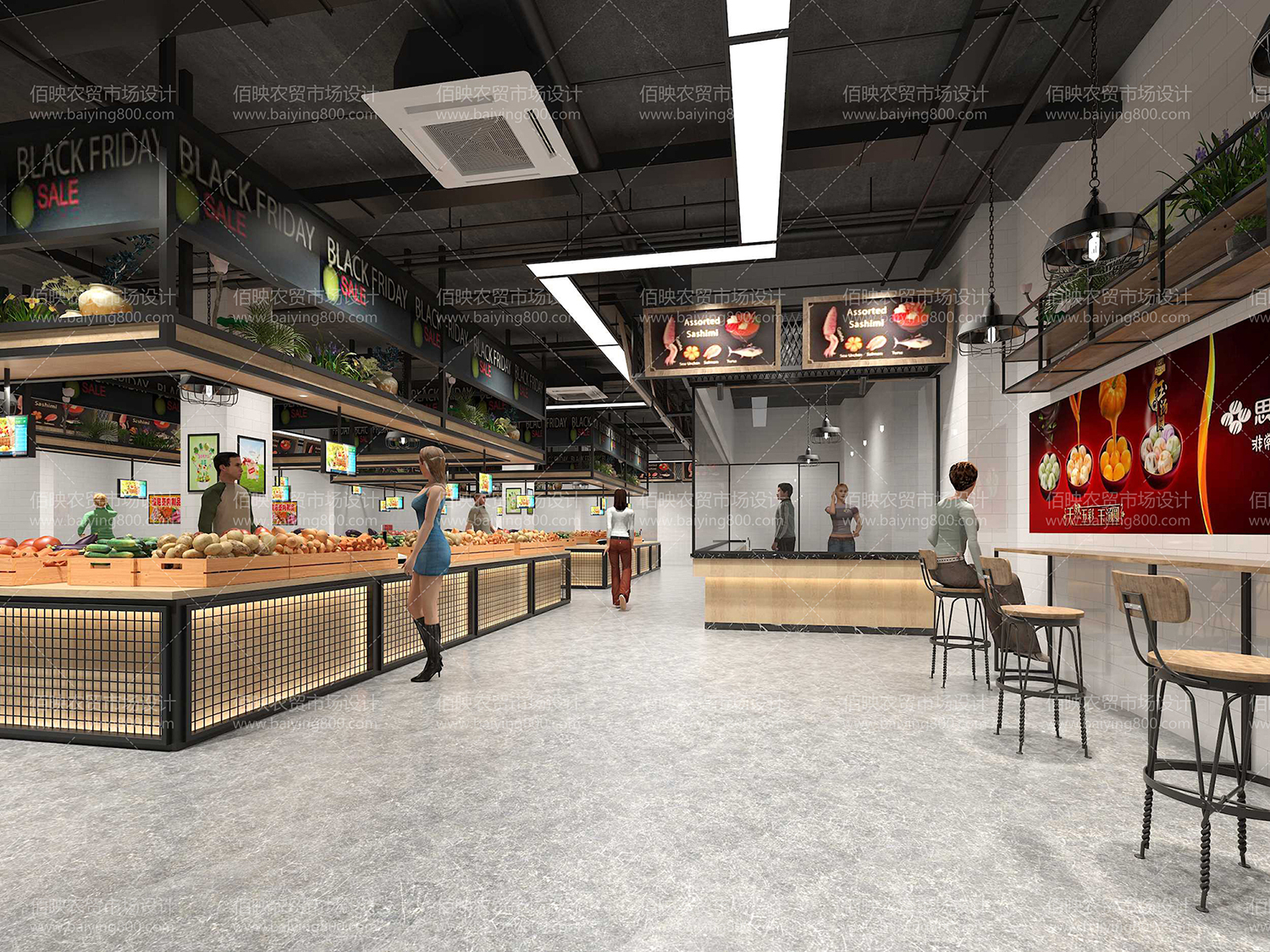 农贸市场设计