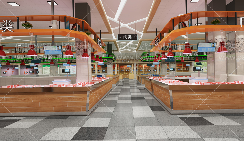 农贸市场细节设计处理