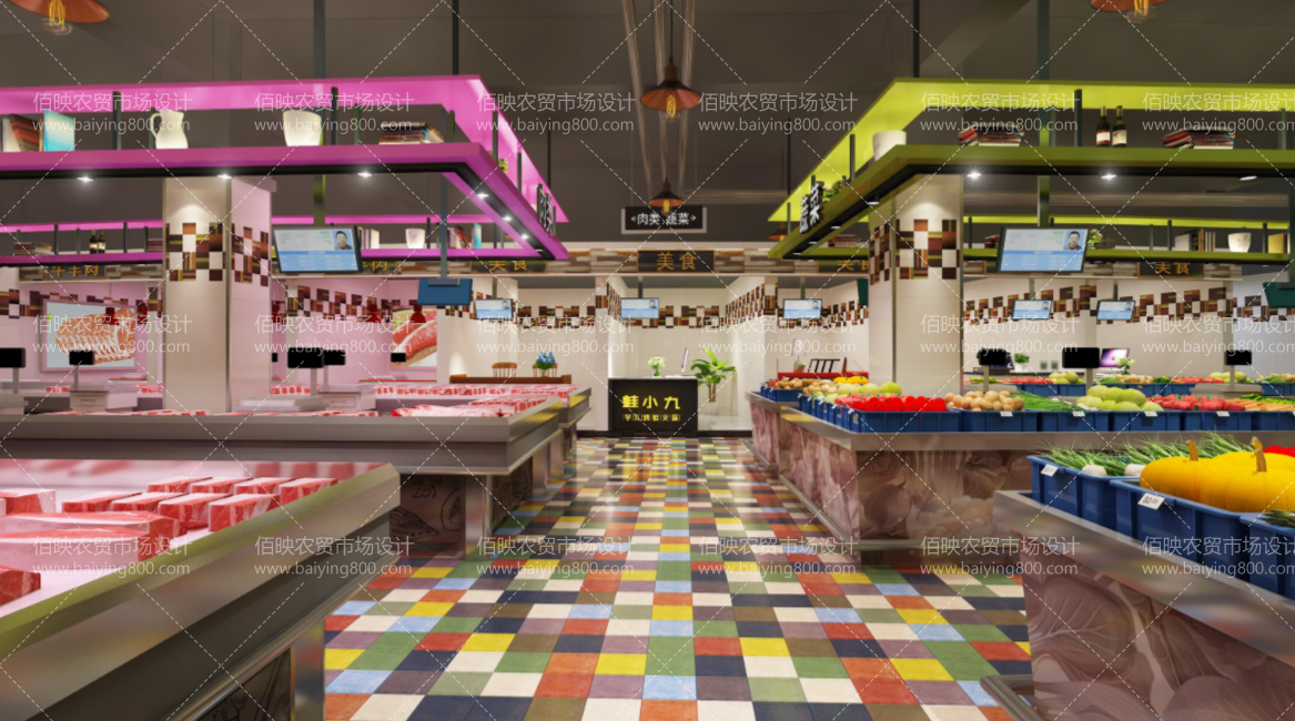 农贸市场改造的整体规划需顺应发展的趋势