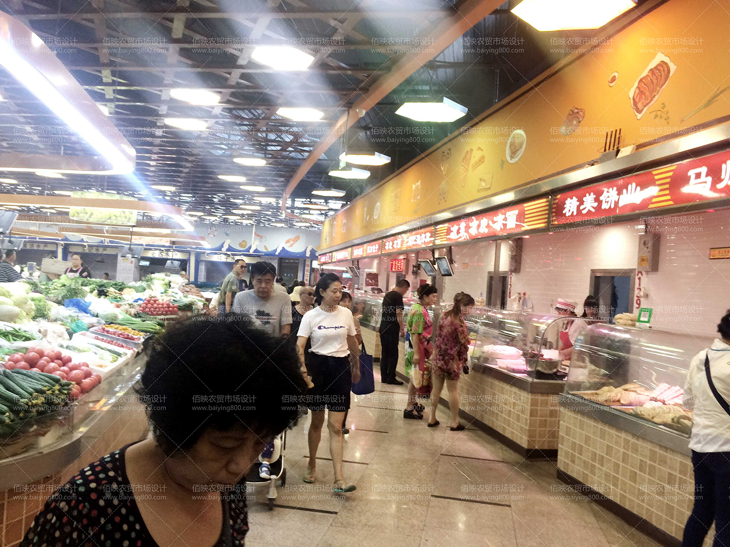 农贸市场设计|如何打造规范合格的市场设计