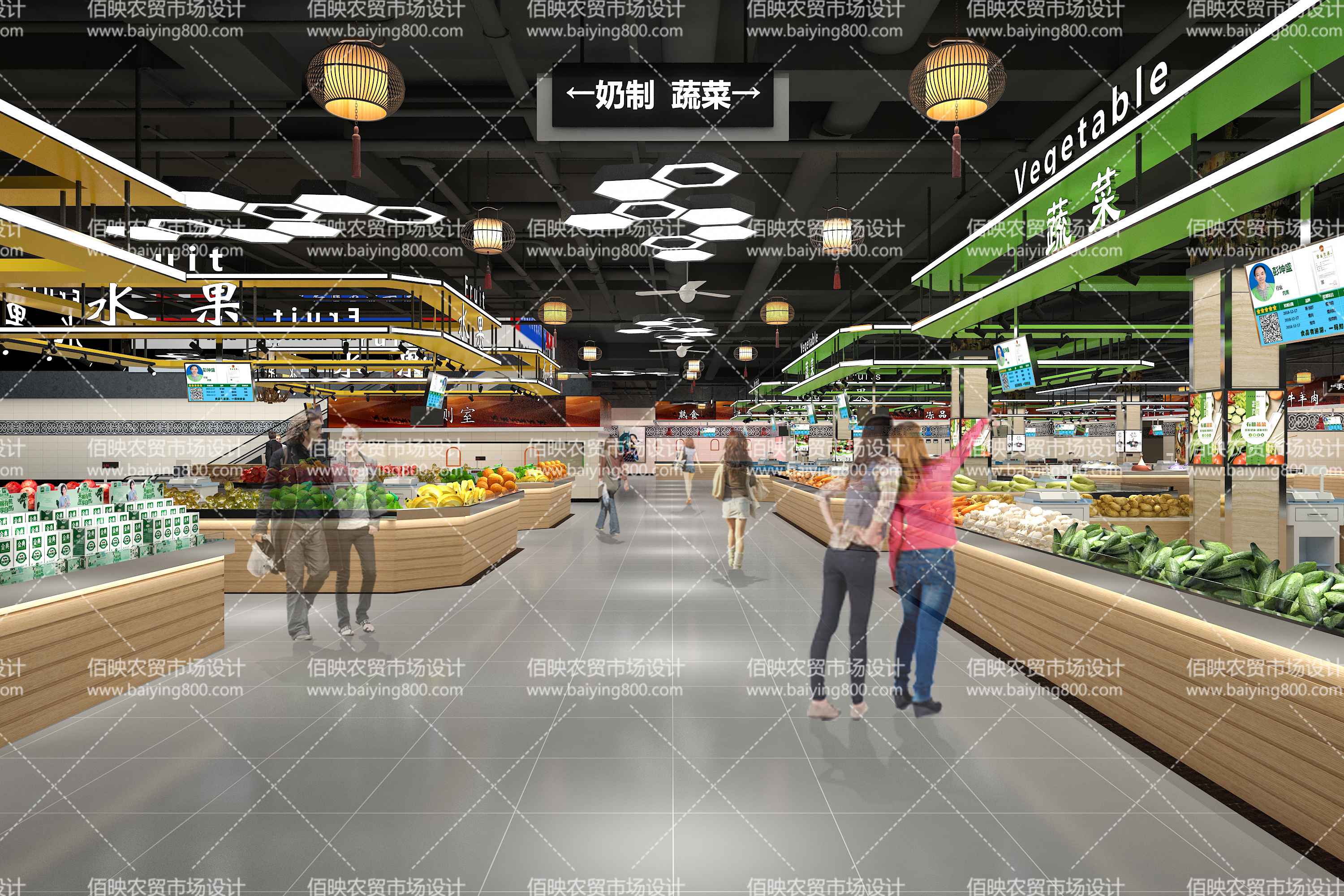 如何进行菜市场改造，需要改造设计什么？