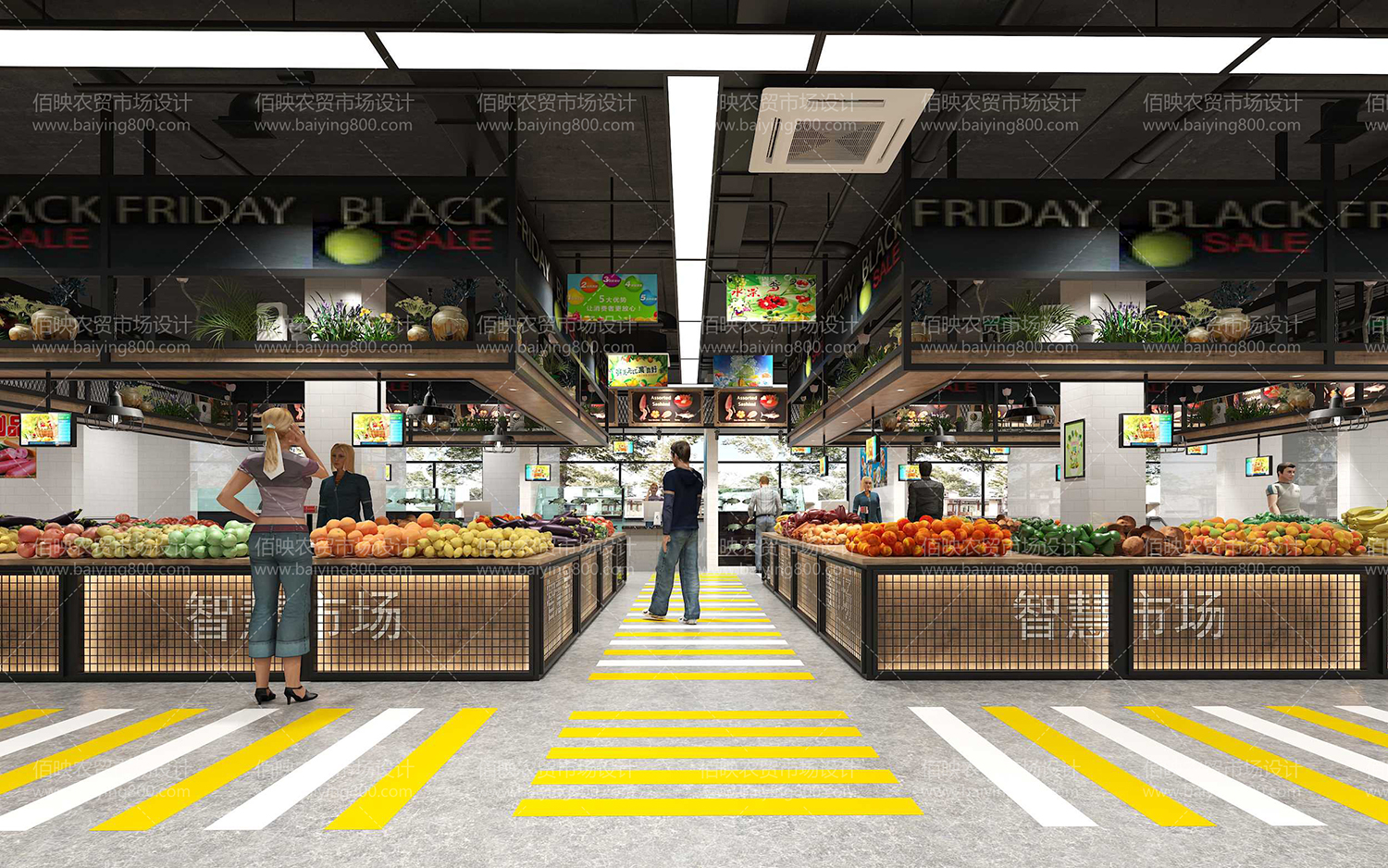 农贸市场设计