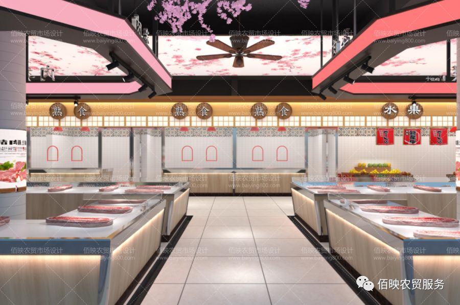 智慧农贸市场设计：多元化业态打造综合商业体