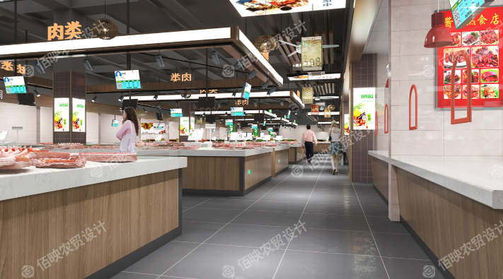 新型菜市场设计——营造全新购物环境