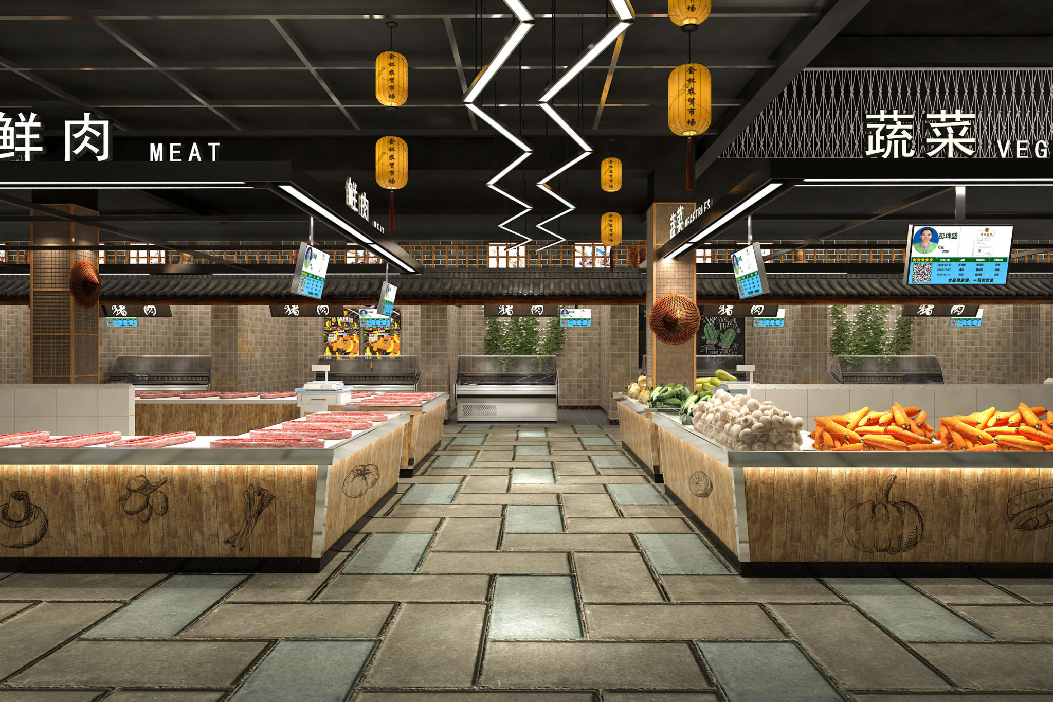 菜市场改造设计:休闲区域是否应该存在