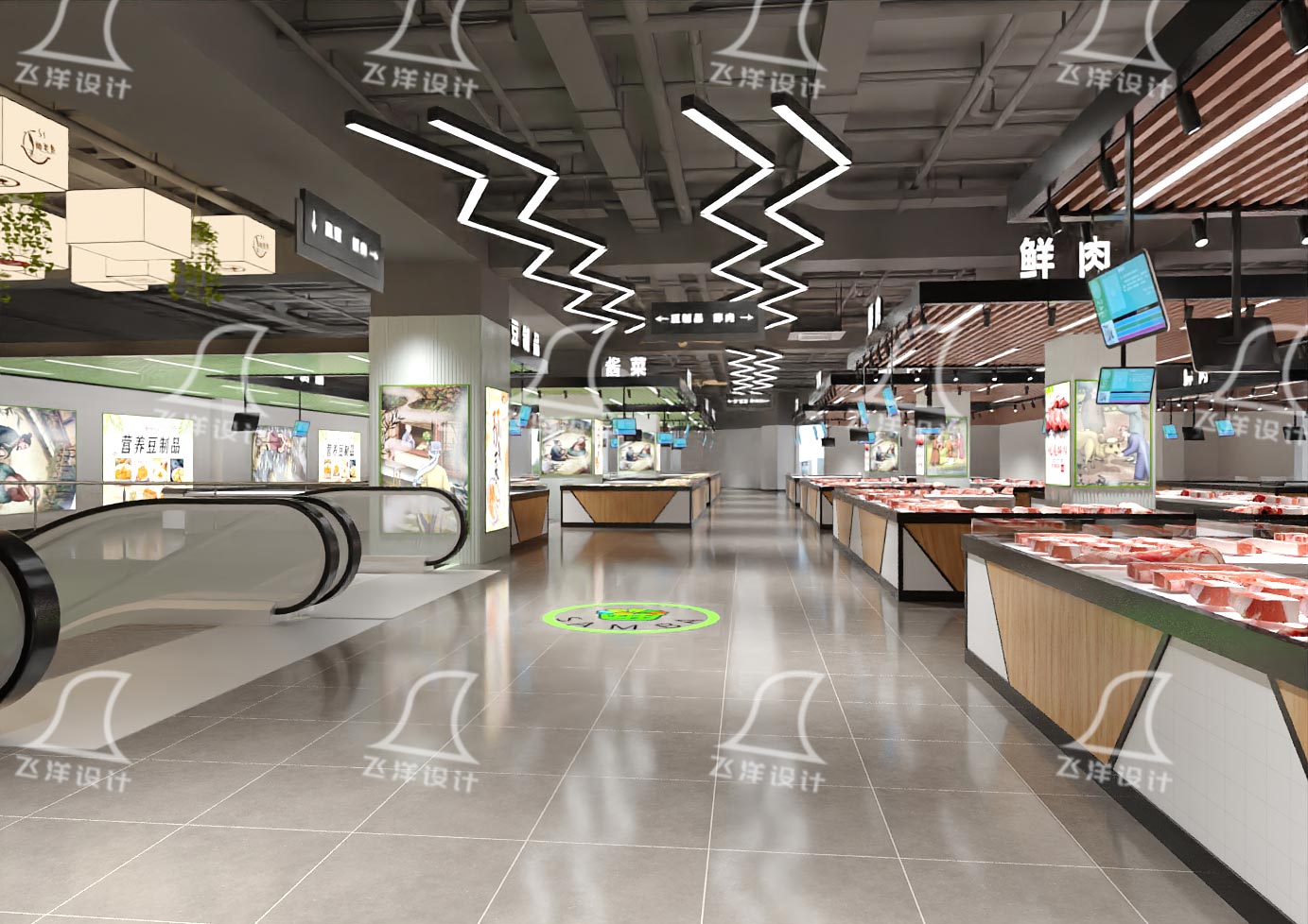 菜市场设计：透明化购物，赢回年轻人的心