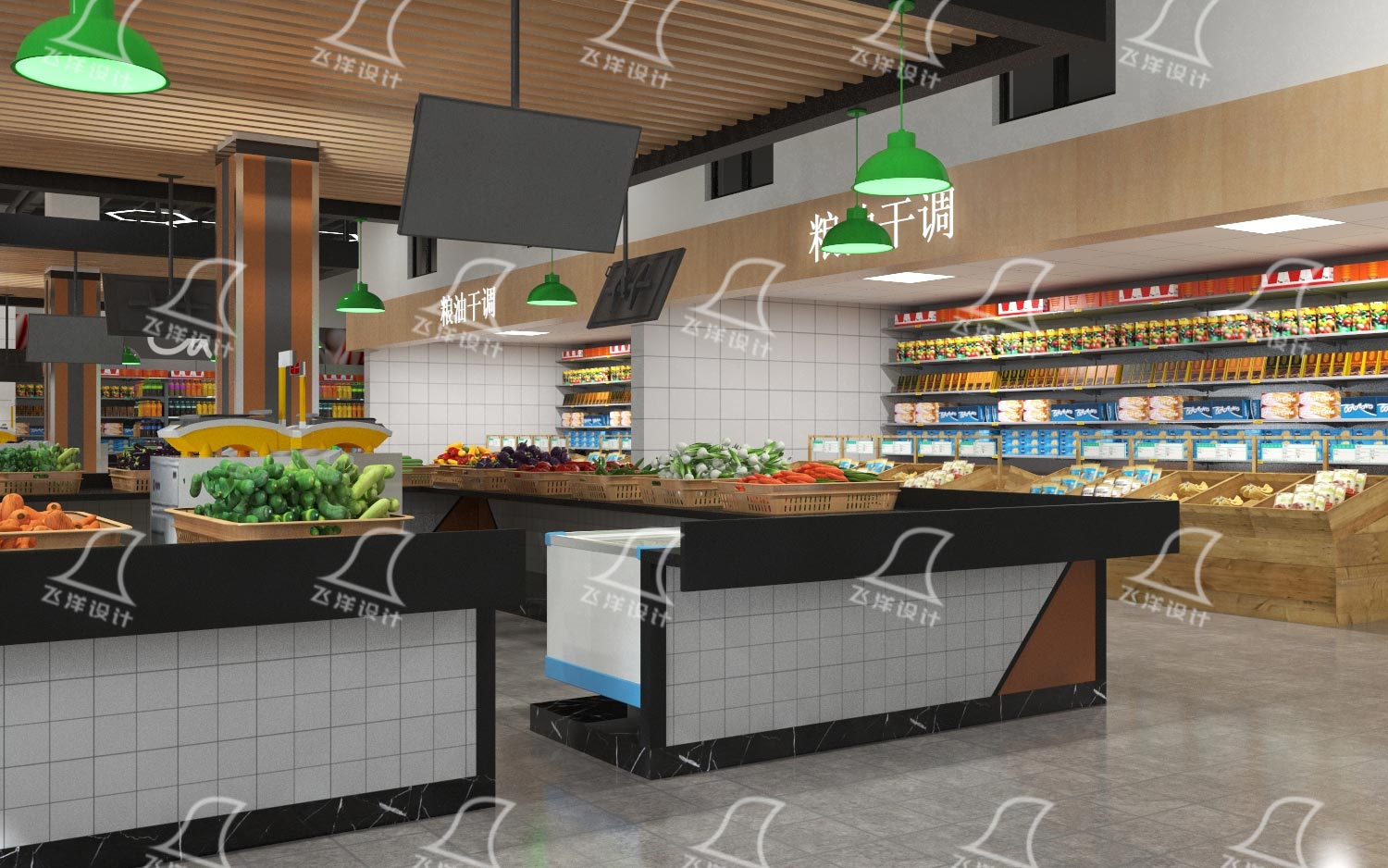 农贸市场设计:守护舌尖安全,从冷链到检测的智慧布局