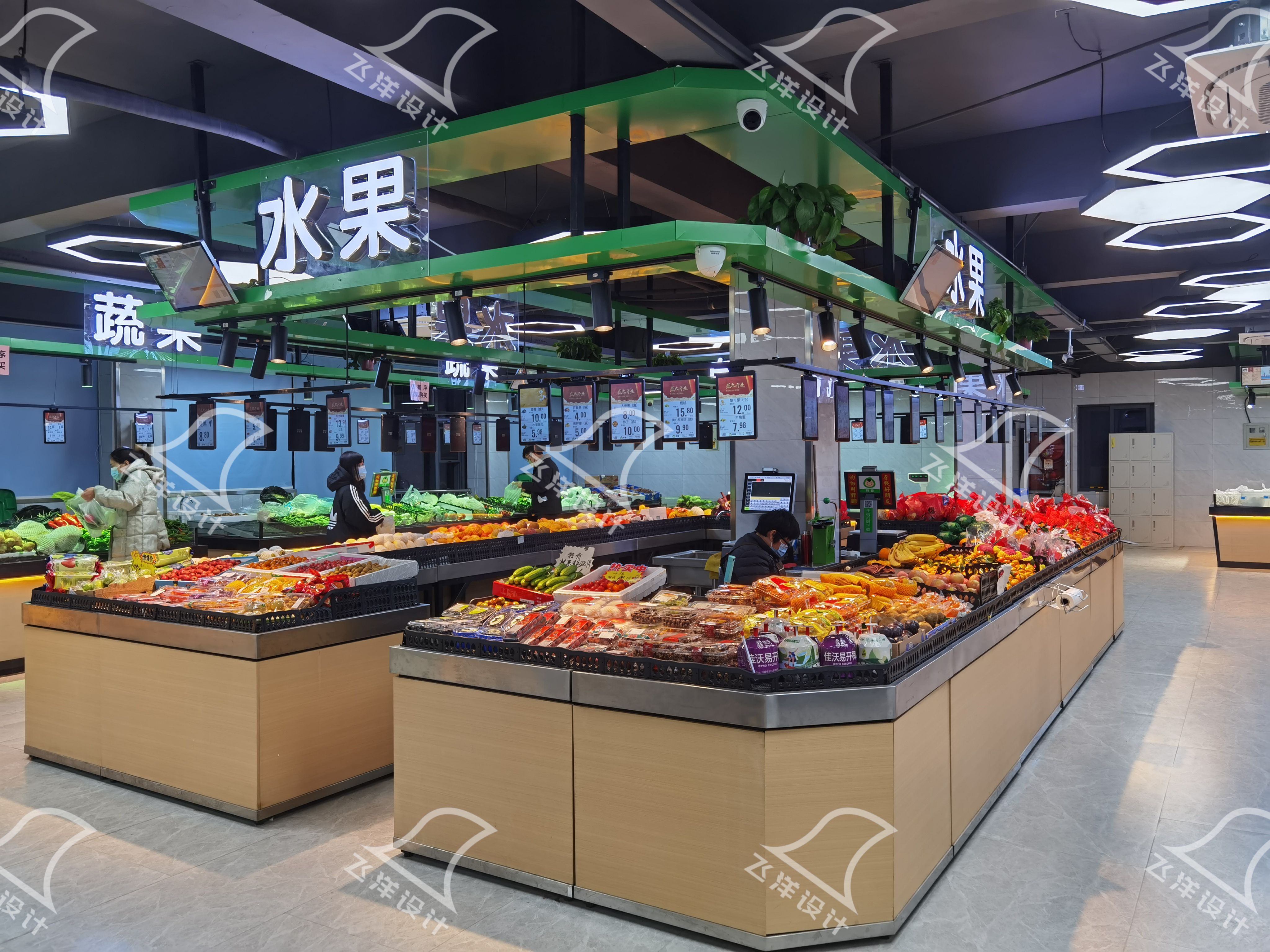 农贸市场摊位设计