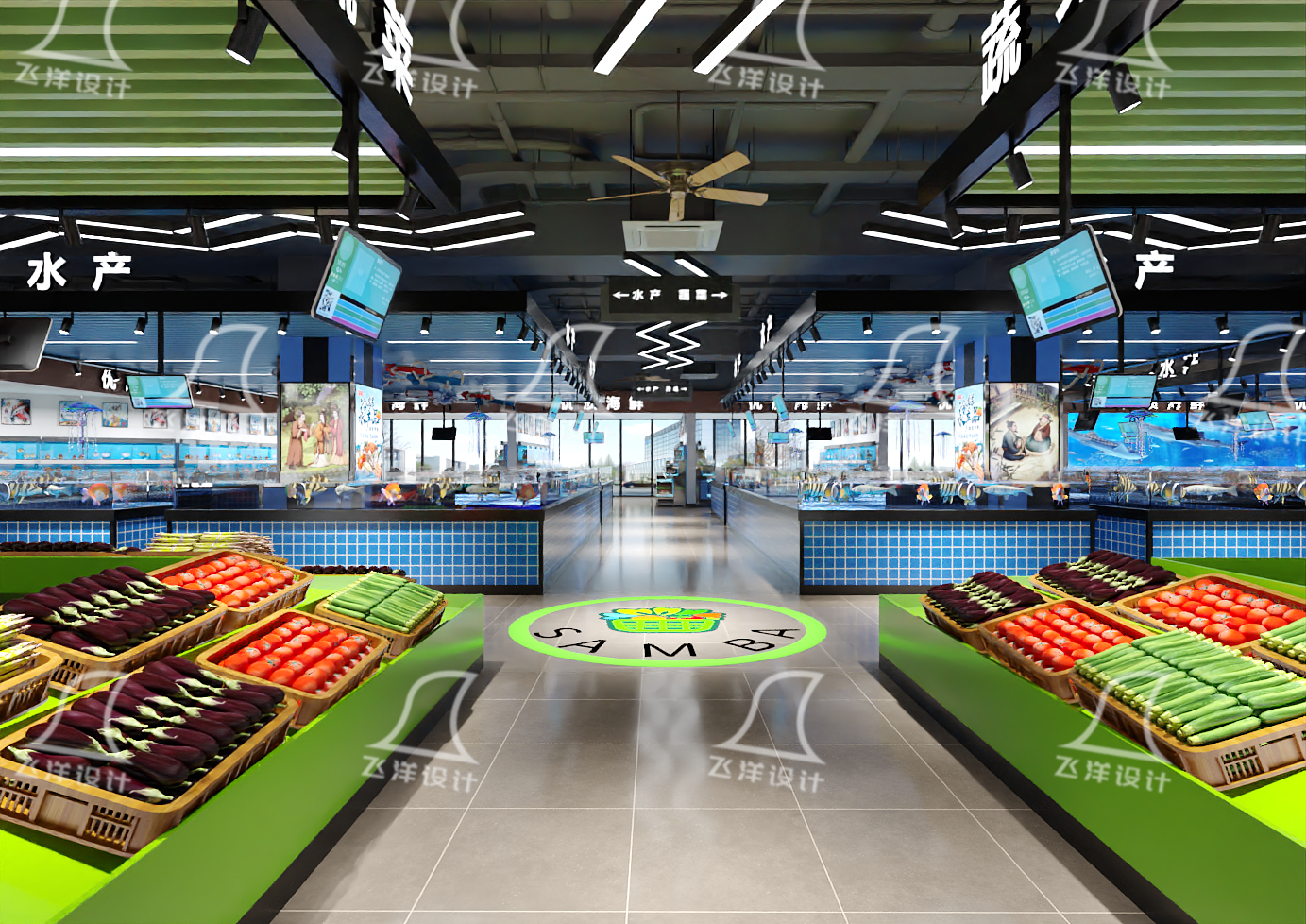 菜市场升级改造